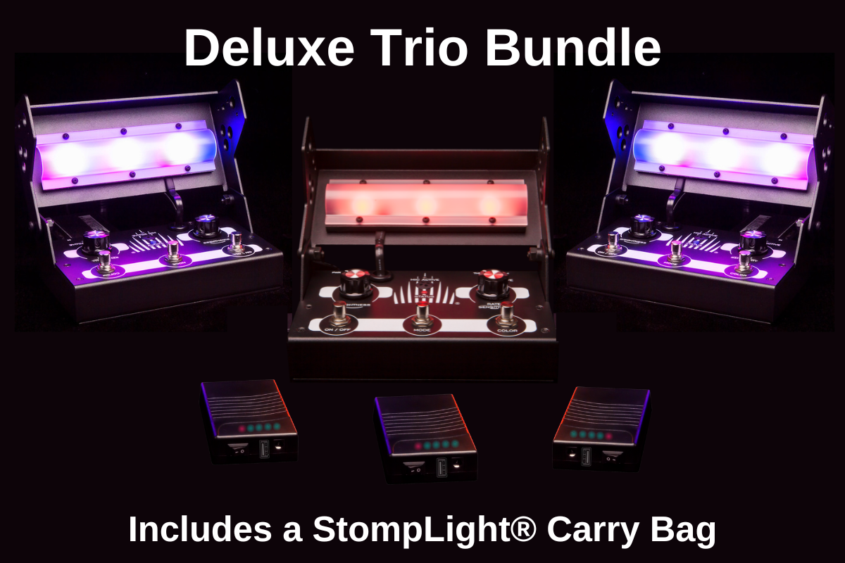 Deluxe Trio Stage Lighting Bundle - StompLight® 